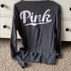 Long sleeve Pink t-shirt